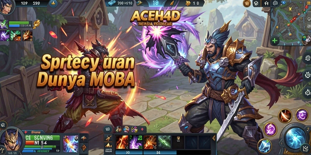 Gameplay seru dalam ACEH4D dengan karakter dan strategi yang beragam.