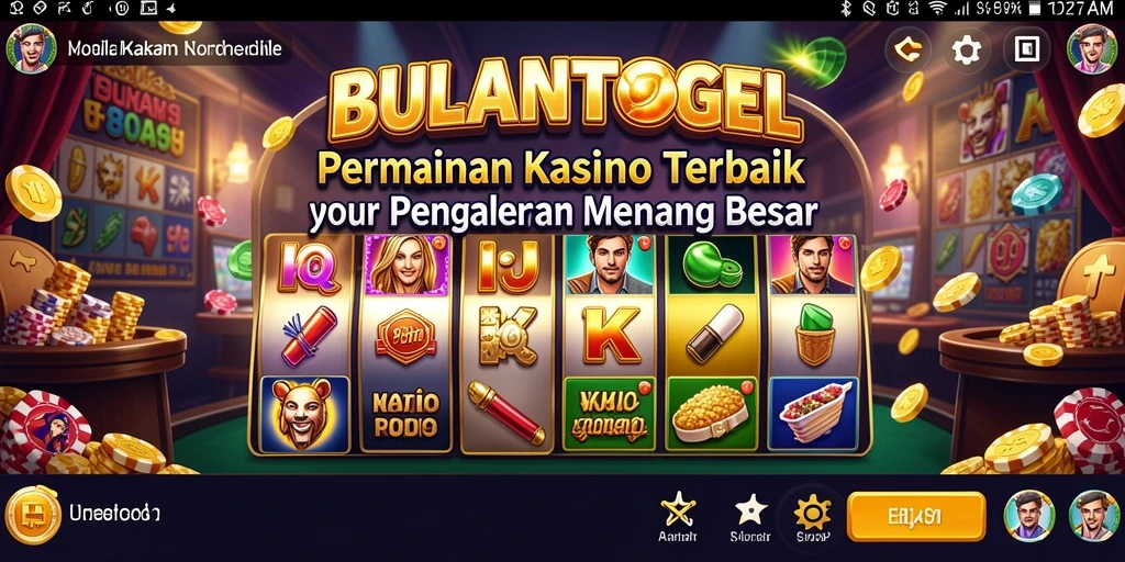 Screenshot gameplay BULANTOGEL menampilkan suasana Kasino yang hidup.