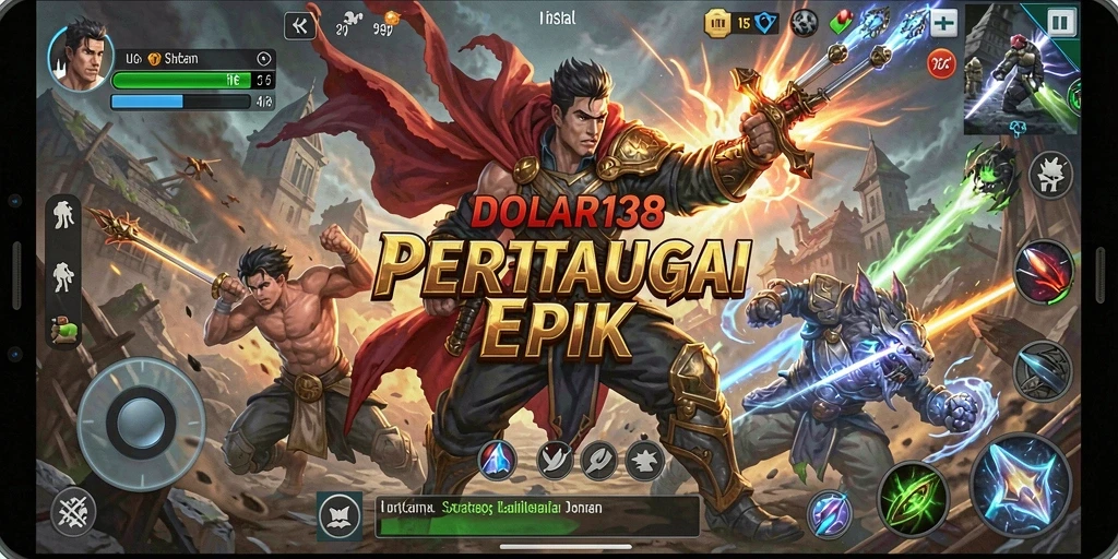 Tampilan gameplay DOLAR138 yang penuh aksi strategi.