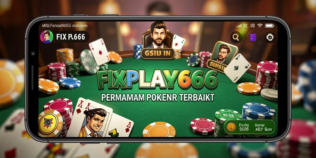 Tampilan gameplay menarik dari FIXPLAY666 yang memikat para pemain poker.