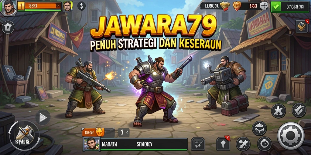 Tampilan gameplay JAWARA79 yang menarik dan interaktif.