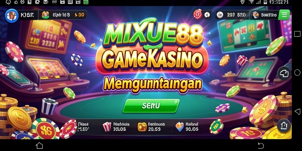 Tampilan gameplay yang menarik dan interaktif di MIXUE88.
