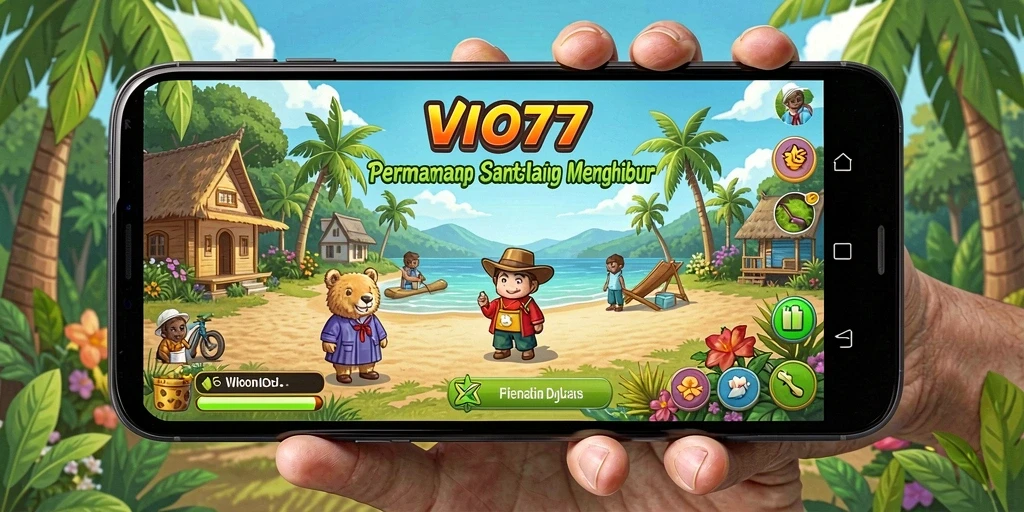 Screenshot utama VIO77 menampilkan gameplay yang seru dan menantang.
